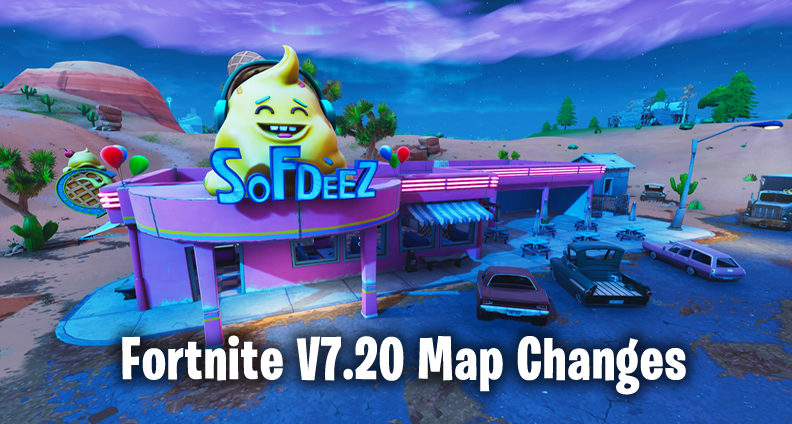 All Map Changes After Latest Fortnite Battle Royale 7 20 Update